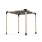 Pérgola Popsteel Fixa Com Toldo Robust