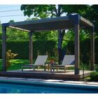 Pérgola Popsteel Fixa Com Toldo Robust