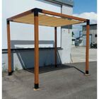 Pérgola Popsteel Fixa Com Toldo Slim