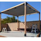 Pérgola Popsteel Fixa Com Toldo Slim