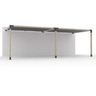 Pérgola Popsteel Parede Dupla Slim