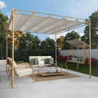 Pergolado Aço Bamboo Efect 230x290x290cm Naterial