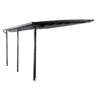 Pergolado Aço e Poliéster Retangular Yena Cinza 270x400x350cm Naterial