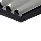 Pergolado  Bioclimático em Alumínio 247x320x358,5cm Cinza Escuro Clima Odyssea Naterial