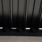 Pergolado Alumínio Bioclimático Cinza 229x313x198cm Clima Naterial