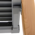 Pergolado Alumínio Retangular Bioclimático Odyssea Marrom 260x320x358cm Naterial