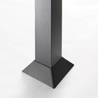 Pergolado Alumínio Wânia 300x300x300cm Cinza Naterial