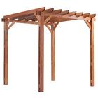 Pergolado De Madeira Maciça Rústico - Jatobá