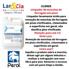 Perol Clorex 1 Litro - Removedor De Ferrugem E Manchas