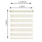 Pers Double Vision Moscou 120X160cm BG