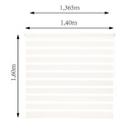 Pers Double Vision Moscou 140X160cm BR