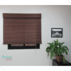 Persiana Bambu Rolo 120larg X 230alt Com Bandô - Zebrano