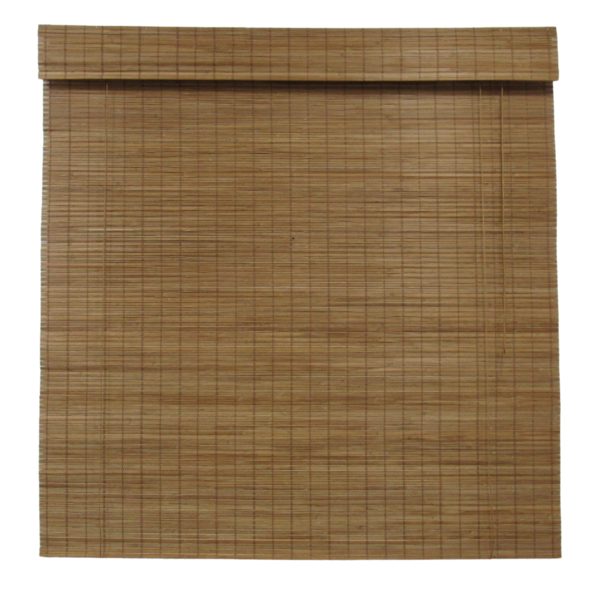 Persiana Bambu Rolo 140larg X 140alt Com Bandô Café