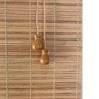 Persiana Bambu Rolo 140larg X 230alt Com Bandô Natural