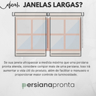 Persiana Bambu Rolo 160larg X 140alt Com Bandô Natural