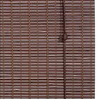 Persiana Bambu Rolo Marrom 80 (l) X 220 (a) Cm Cortina Madeir