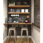 Persiana Bambu Rolo Marrom 80 (l) X 220 (a) Cm Cortina Madeir