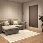 Persiana Bambu Rolo Marrom 80 (l) X 220 (a) Cm Cortina Madeir