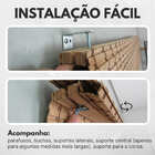 Persiana Bambu Romana Block Café 120 (l) X 220 (a) Cm Cortina