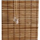 Persiana Bambu Romana Block Café 140 (l) X 160 (a) Cm Cortina