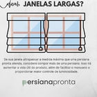 Persiana Bambu Romana Block Café 140 (l) X 160 (a) Cm Cortina