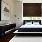 Persiana Bambu Romana Tabaco 120 (l) X 220 (a) Cm Cortina Mad