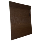 Persiana Bambu Romana Tabaco 120 (l) X 220 (a) Cm Cortina Mad