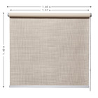 Persiana Blackout Natal 160X160cm BG