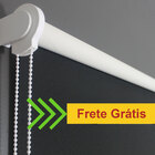Persiana Blackout Preta 1,90 Larg X 1,50 Alt - Rolô Bk Preta