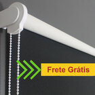 Persiana Blackout Preta 2,40 Larg X 1,50 Alt - Rolô Bk Preta