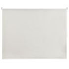 Persiana Blackout Rolô Poliéster Branco Sooth 1,6x1,6m Inspire