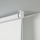 Persiana Blackout Rolô Poliéster Branco Sooth 1,6x1,6m Inspire