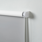 Persiana Blackout Rolô Poliéster Cinza Sooth 1,6x1,6m Inspire