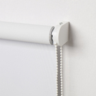 Persiana Blackout Rolo Sem Bando Branca 1,30l X 1,20a