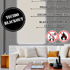 Persiana Cortina Blackout Rolo 140x220 Marfim Vinílico