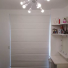 Persiana Cortina Blackout Romana 1,40l X1,40a Veda Luz 100% B