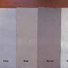 Persiana Cortina Blackout Total 1,20 Lar X 1,20 Alt Creme