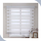 Persiana Cortina Double Vision Zebra Cor Branco - 2,00m X 1,5