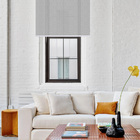 Persiana Cortina Rolo 180x250 Tela Solar Screen 3% Cinza Claro