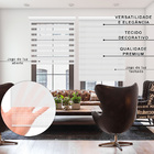 Persiana Cortina Rolo Double Vision 140x160 Branco