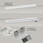 Persiana Cortina Rolo Double Vision 160x250 Cinza