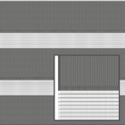Persiana Cortina Rolo Double Vision 220x160 Cinza