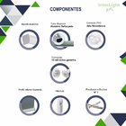 Persiana Cortina Rolo Tecido Blackout Bege Bandô 1,40m X 1,40