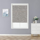 Persiana Cortina Rolo Tecido Blackout Napoles Cinza 1,40m X 1