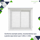 Persiana Cortina Rolo Tela Solar 3% Cinza 1,40m X 1,40m Sala