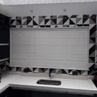 Persiana Cortina Romana 1,30l X1,40a Veda Luz 100% Branco