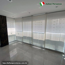 Persiana Cortina Tela Solar 3%  1,70l X 1,20a Primeira Linha