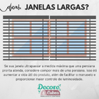 Persiana Double Vision 180larg X 200alt - Branca