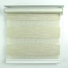 Persiana Double Vision Bege L 1,00 X 1,40 A Bege:bege