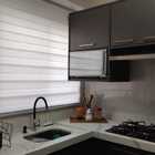 Persiana Double Vision Branca - 1,30m Larg X 1,30m Alt - Teci